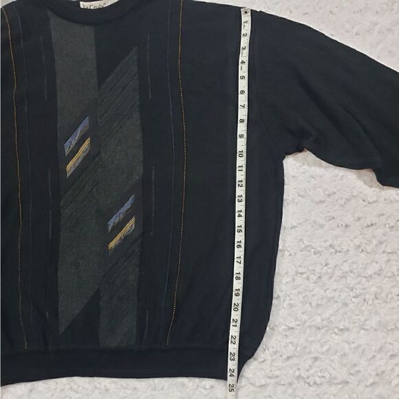 Vintage Grandpa Sweater Wool Blend Size Large St Croix Knits - Picture 5 of 8